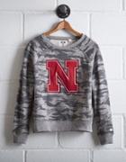 Tailgate Women's Nebraska Camo Sweatshirt