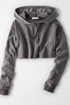 American Eagle Outfitters Don't Ask Why Cropped Hoodie