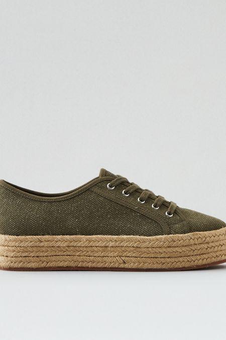 American Eagle Outfitters Ae Espadrille Flatform Sneaker