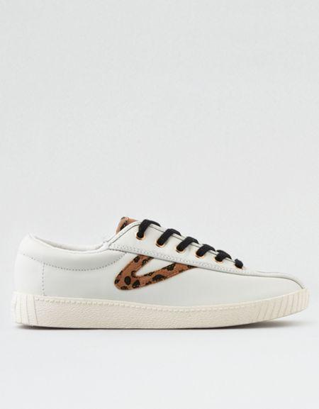 American Eagle Outfitters Tretorn Nylite 25 Plus Leopard Sneakers