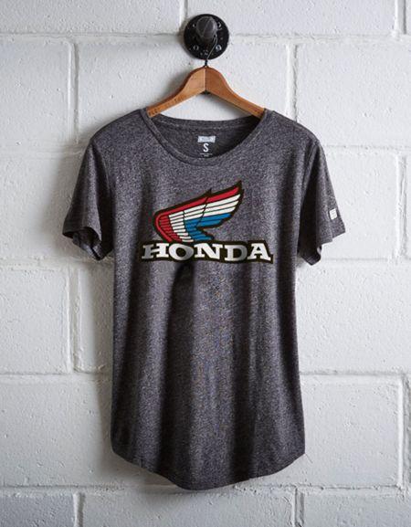 Tailgate Women's Honda Motorcycle T-shirt
