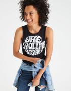 American Eagle Outfitters Ae Rolling Stones High Neck Bodysuit