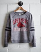 Tailgate Women's Arkansas Varsity Sweatshirt
