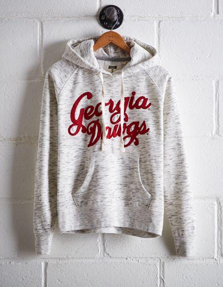 Tailgate Women's Georgia Space Dye Hoodie