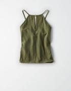 American Eagle Outfitters Ae Soft & Sexy Keyhole Front Tank Top
