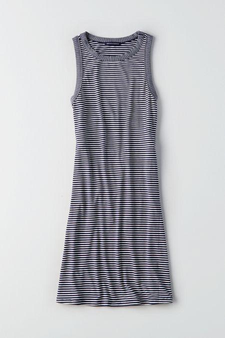 American Eagle Outfitters Ae Soft & Sexy Sporty Open-back Dress