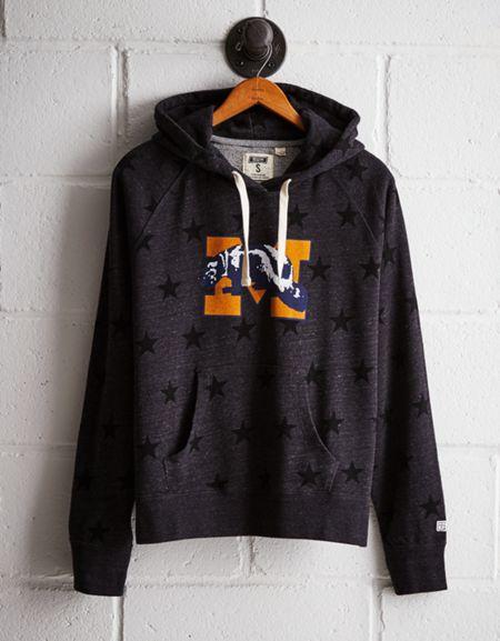 Tailgate Women's Michigan Terry Fleece Star Hoodie