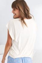 Aerie Flutter Sleeve Tee