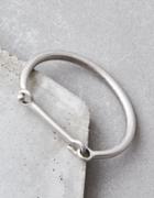 American Eagle Outfitters Ae Silver Ox Metal Hook Cuff