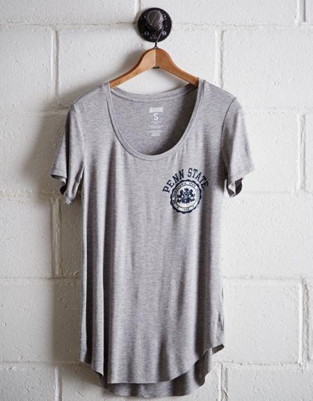 Tailgate Women's Penn State Scoop Neck Tee