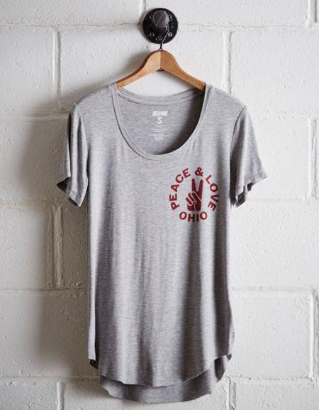 Tailgate Women's Ohio State Scoop Neck Tee