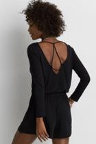 American Eagle Outfitters Ae Keyhole Back Romper