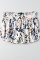 American Eagle Outfitters Ae Floral Runner Short