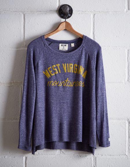 Tailgate Women's Wvu Plush Tee