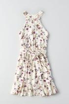 American Eagle Outfitters Ae Strappy Back Fit & Flare Dress