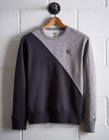 Tailgate Men's Oklahoma State Colorblock Sweatshirt