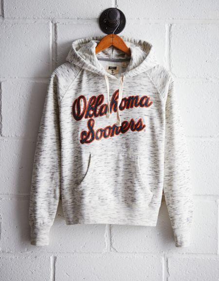 Tailgate Women's Oklahoma Space Dye Hoodie