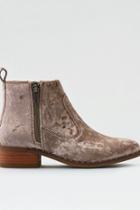 American Eagle Outfitters Ae Velvet Flat Bootie