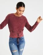 American Eagle Outfitters Ae Corset Crew Sweatshirt