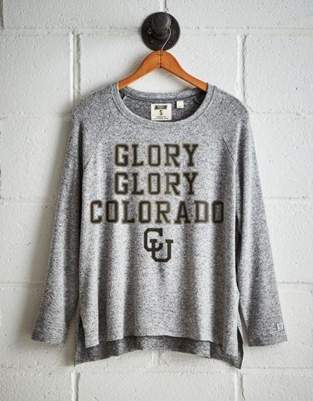 Tailgate Women's Colorado Buffaloes Plush Tee