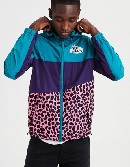 American Eagle Outfitters Ae X Mtv Raps Windbreaker