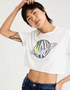 American Eagle Outfitters Ae X Maui And Sons Cropped Graphic Tee