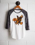 Tailgate Women's Iowa Star Print Baseball Shirt