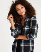 American Eagle Outfitters Ae Flannel Cabin Shirt