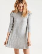 American Eagle Outfitters Ae Lace Up Shoulder Dress