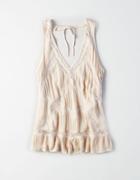 American Eagle Outfitters Ae Lace-paneled Tank