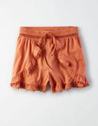 American Eagle Outfitters Ae Lace Ruffle Shorts