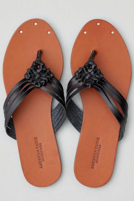 American Eagle Outfitters Ae Knotted Strappy Flip Flop