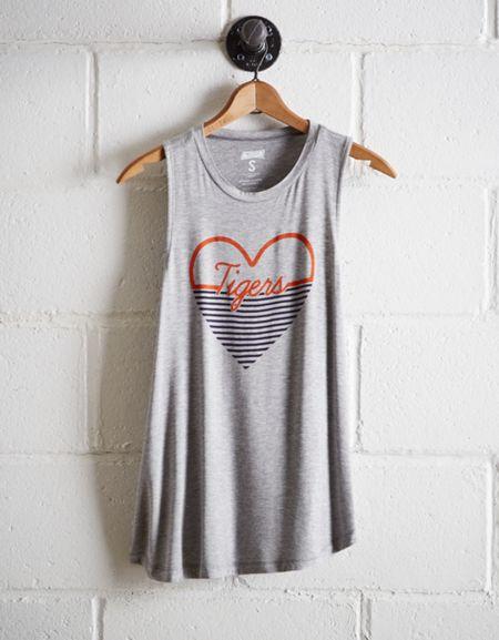 Tailgate Women's Clemson Heart Tank