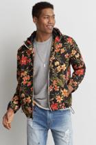 American Eagle Outfitters Ae Floral Windbreaker Jacket