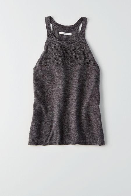American Eagle Outfitters Ae Hi-neck Racerback Tank