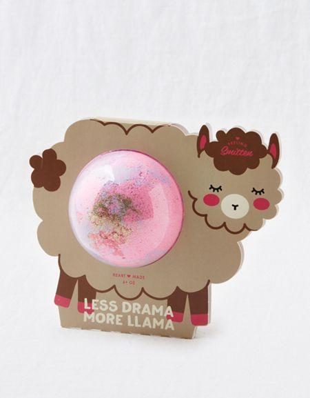 Aerie Feeling Smitten Drama Llama Bath Bomb