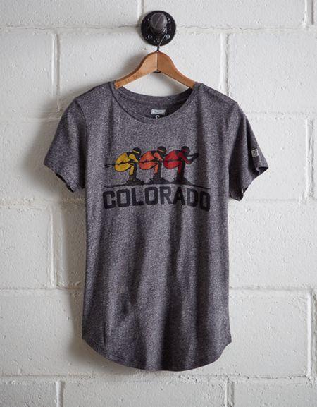 Tailgate Women's Ski Colorado T-shirt