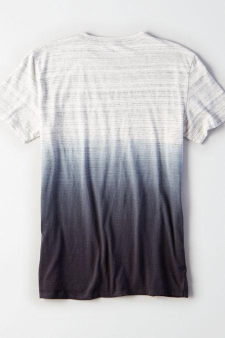 American Eagle Outfitters Ae Flex Dip Dye Crew T-shirt