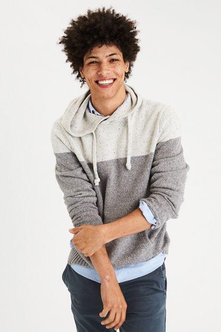 American Eagle Outfitters Ae Colorblock Baja Sweater