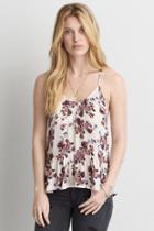 American Eagle Outfitters Ae Racerback Peplum Cami