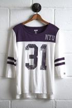 Tailgate Women's Nyu 3/4 Sleeve Jersey