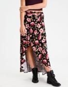 American Eagle Outfitters Ae Wrap Maxi Skirt
