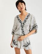 American Eagle Outfitters Ae Long Sleeve Wrap Top