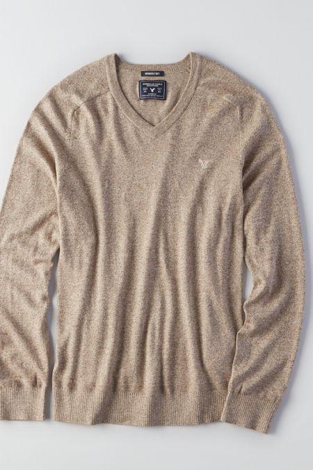 American Eagle Outfitters Ae Raglan V-neck Sweater