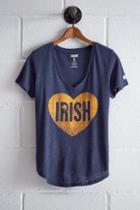 Tailgate Women's Notre Dame Irish V-neck