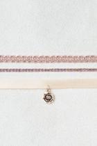 American Eagle Outfitters Ae Blush Chokers 3-pack