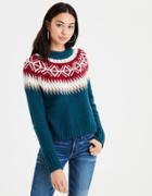 American Eagle Outfitters Ae Fair Isle Pullover Sweater