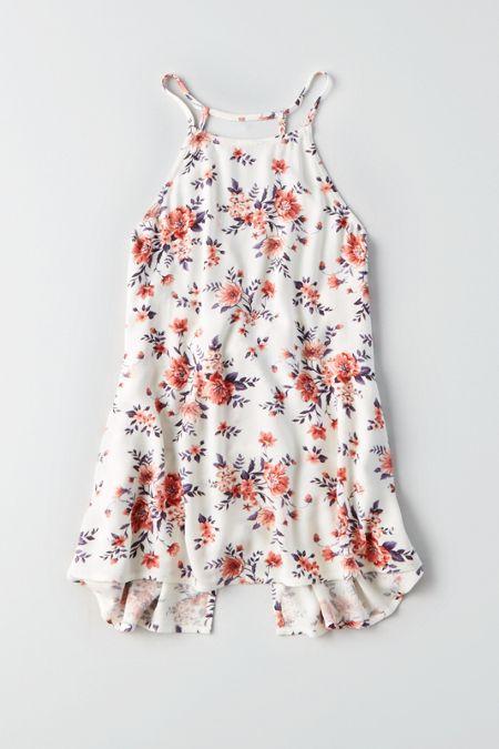 American Eagle Outfitters Ae Tie-back Halter Tank