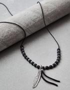 American Eagle Outfitters Ae Feather And Beads Necklace