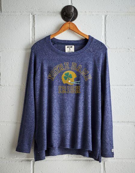 Tailgate Women's Nd Irish Plush Tee